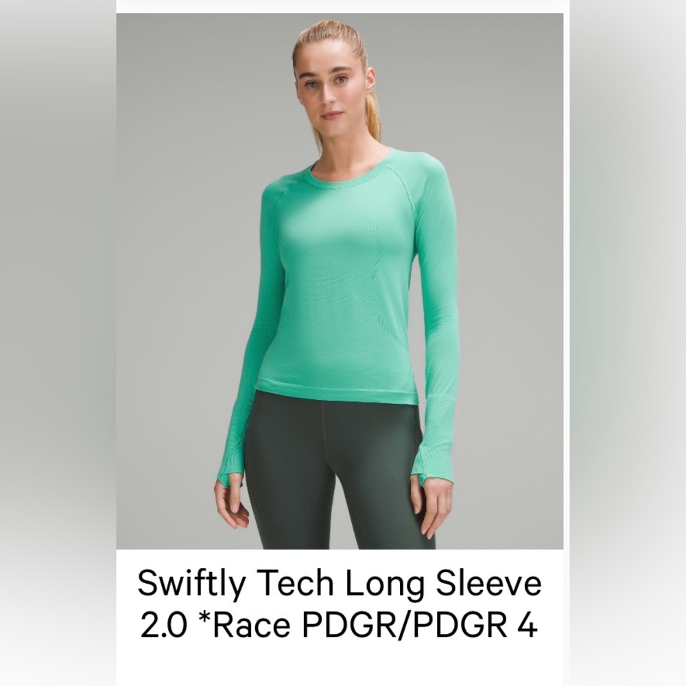 lululemon athletica Swiftly Tech Long Sleeve 2.0 - Green